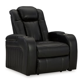 Ashley Furniture Caveman Den Midnight Power Recliner