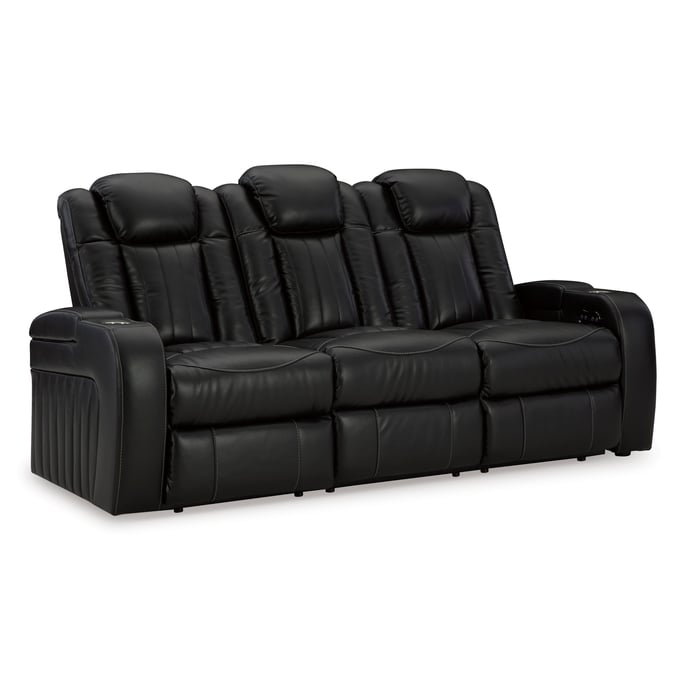 Ashley Furniture Caveman Den Midnight Power Reclining Sofa 9070315