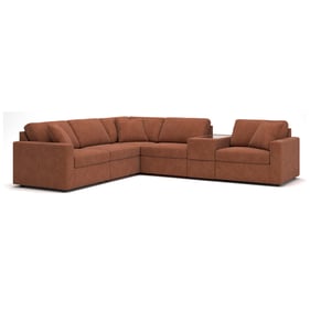 Ashley Furniture Modmax Spice 6pc Sectional With Console