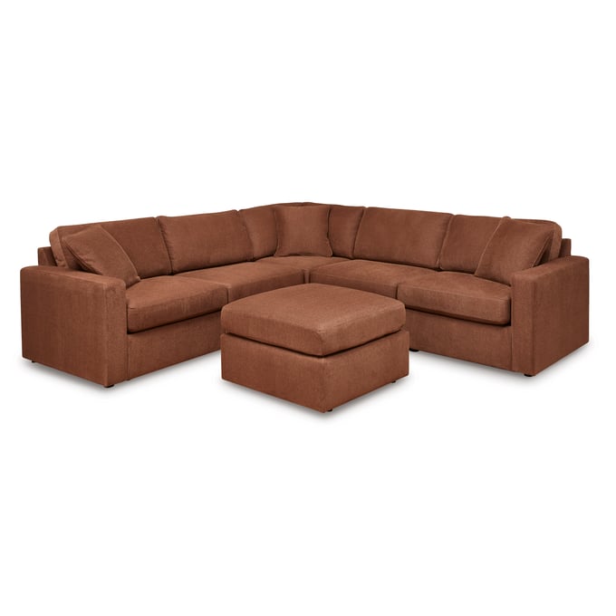 Ashley Furniture Modmax Spice 5pc Sectional With Ottoman 92102-SEC-S2