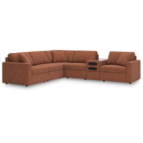 Ashley Furniture Modmax Spice 6pc Sectional With Audio Console