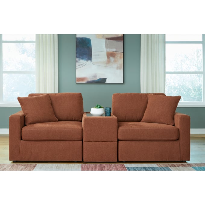 Ashley Furniture Modmax Spice 3pc Sectional Loveseat 92102S3