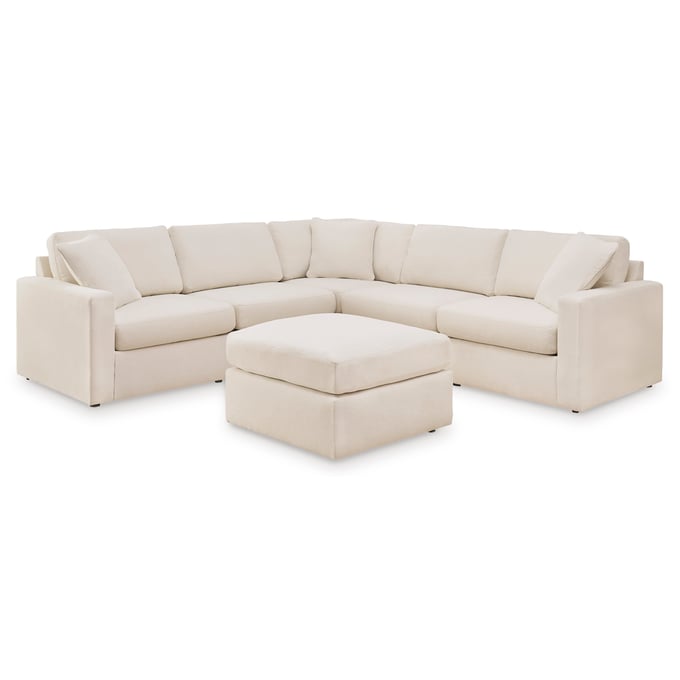 Ashley Furniture Modmax Oyster 5pc Sectional With Ottoman 92103-SEC-S2