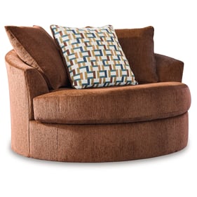 Ashley Furniture Laylabrook Spice Oversized Swivel Accent Chair