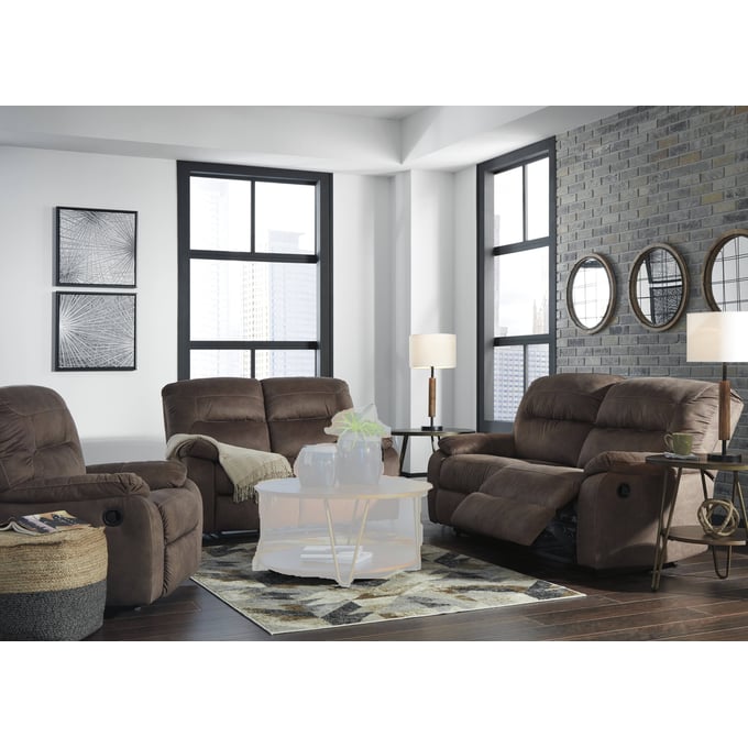 Ashley Furniture Bolzano Coffee 3pc Living Room Set 93802-LR-S1