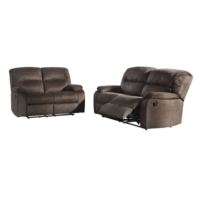 Ashley Furniture Bolzano Coffee 2pc Living Room Set 93802-LR-S2