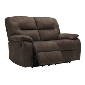 Ashley Furniture Bolzano Coffee Reclining Loveseat