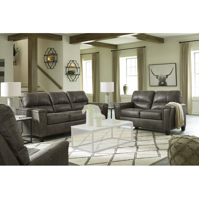 Ashley Furniture Navi Smoke 3pc Living Room Set 94002-LR-S2