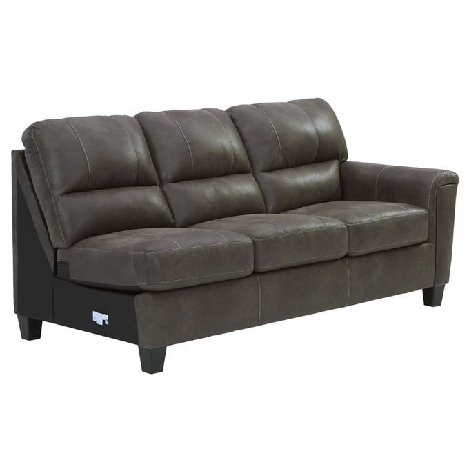 Ashley Furniture Navi Smoke RAF Sofa 9400267