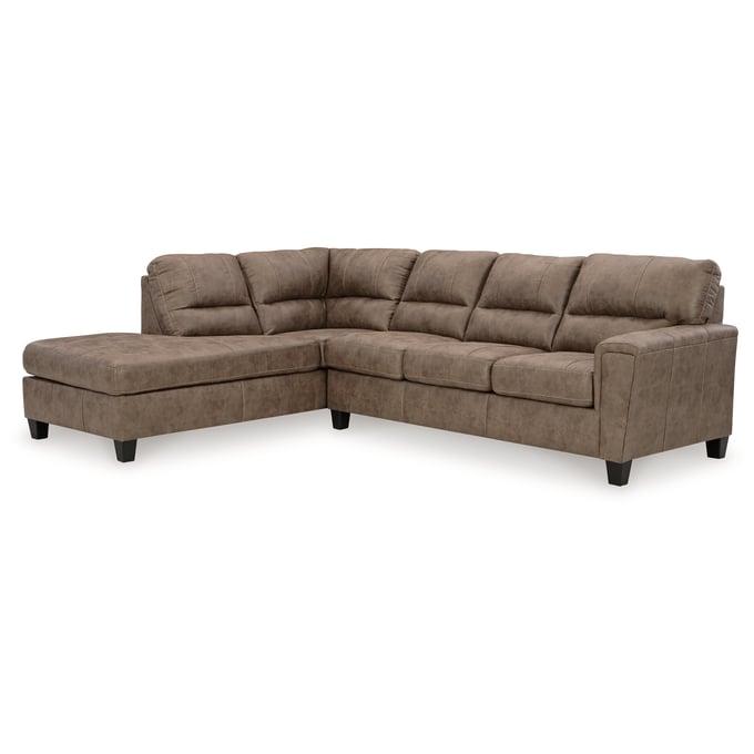 Ashley Furniture Navi Fossil 2pc Sectional With LAF Chaise 94004S1