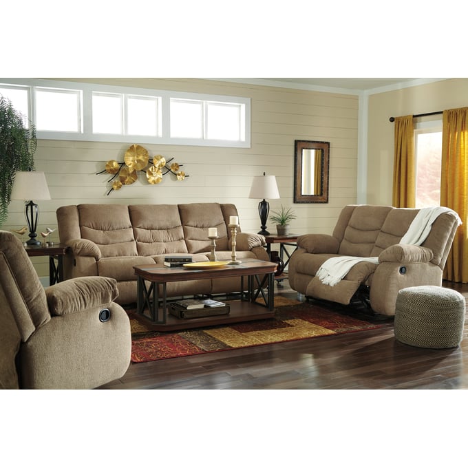 Ashley Furniture Tulen Mocha 3pc Living Room Set 98604-LR-S1