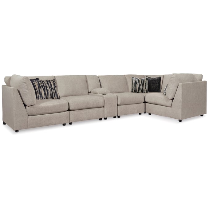 Ashley Furniture Kellway Bisque 6-Piece Sectional 98707S10