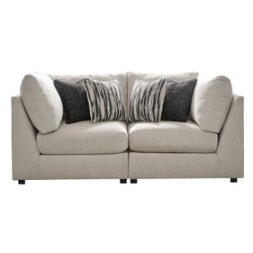 Ashley Furniture Kellway Bisque Fabric 2pc Loveseat