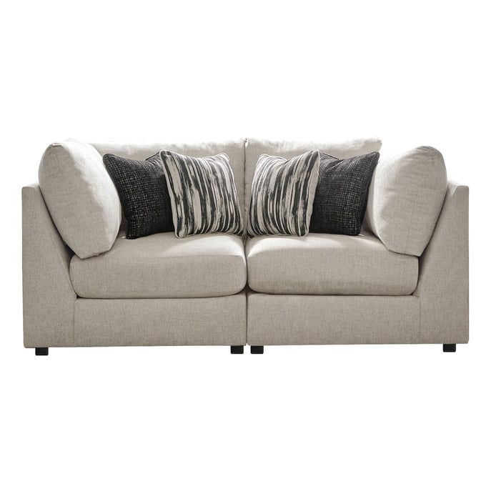 Ashley Furniture Kellway Bisque Fabric 2pc Loveseat 98707S2