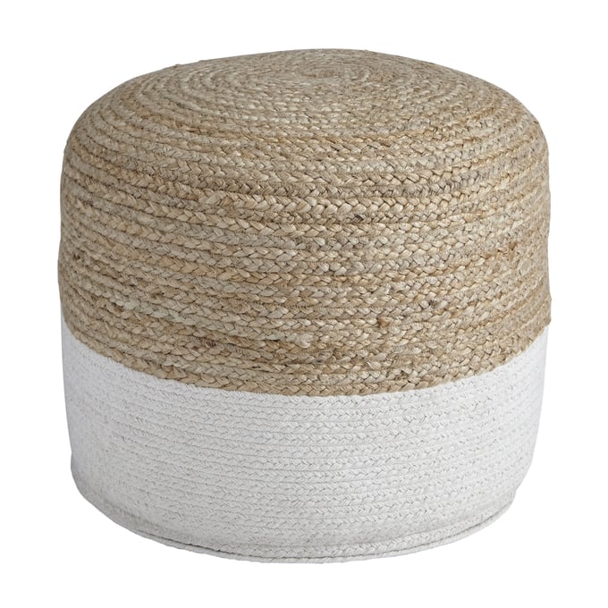 Ashley Furniture Sweed Valley Natural White Pouf A1000420