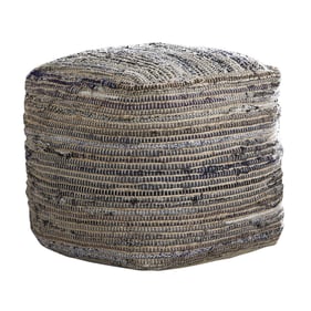 Ashley Furniture Absalom Denim Pouf