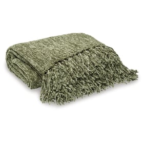 Ashley Furniture Tamish Green Throw