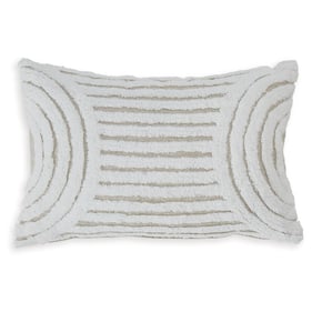 Ashley Furniture Farissen White Tan Pillow