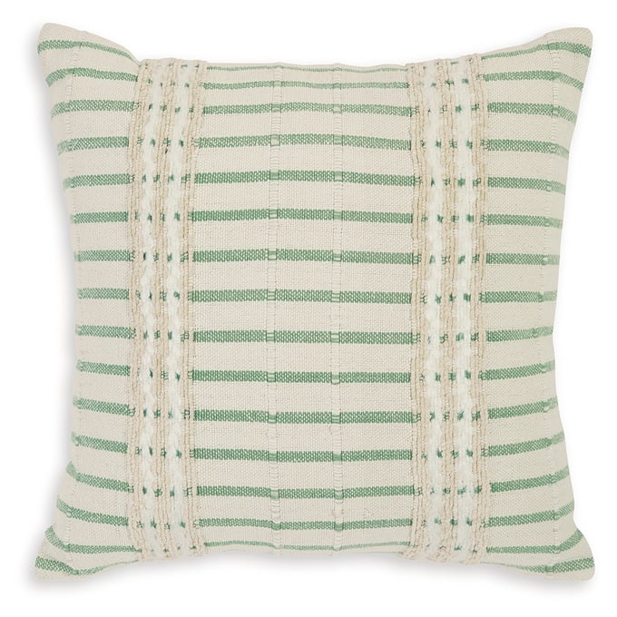 Ashley Furniture Rowton White Green Pillow A1001072P