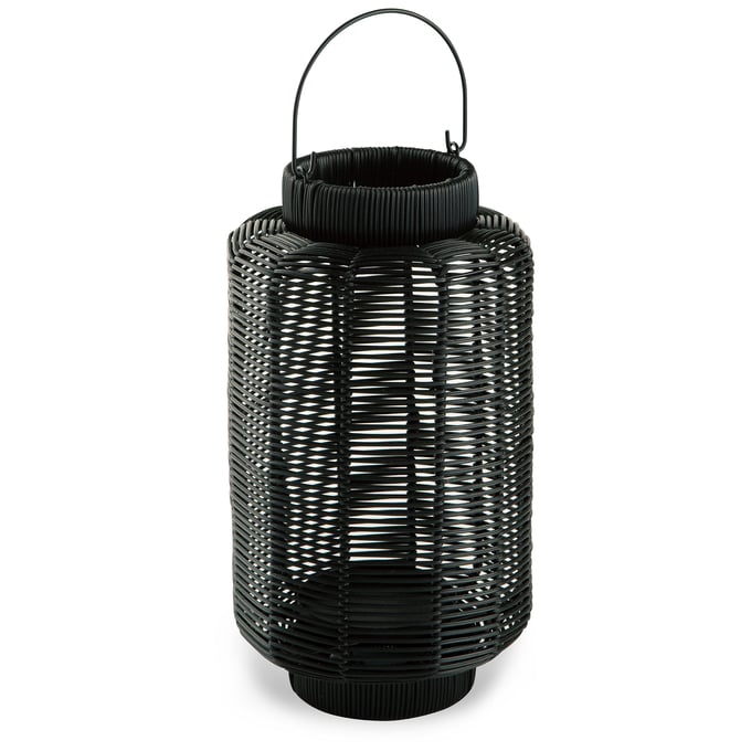 Ashley Furniture Evonne Black Small Lantern A2000563