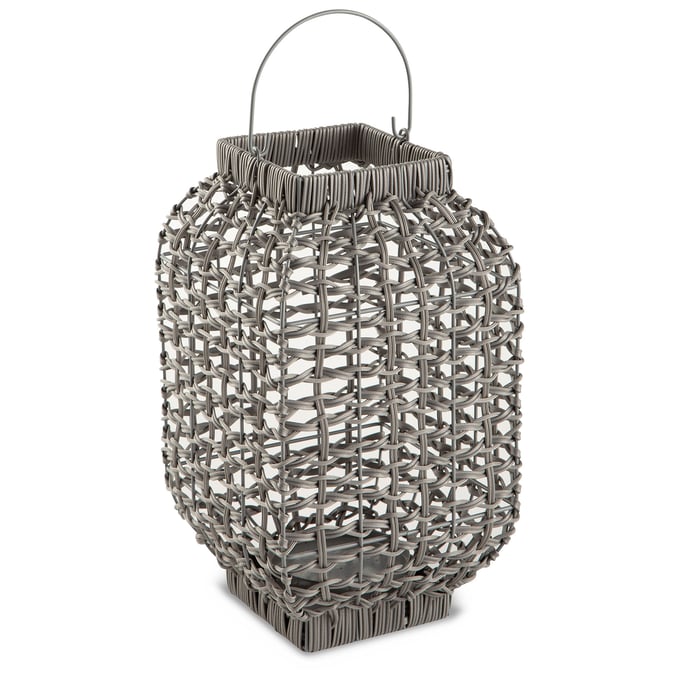 Ashley Furniture Evonne Antique Gray Small Lantern A2000566