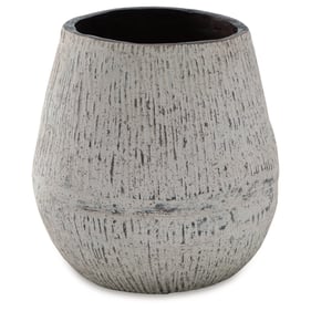 Ashley Furniture Claymount Distressed White Brown Vase