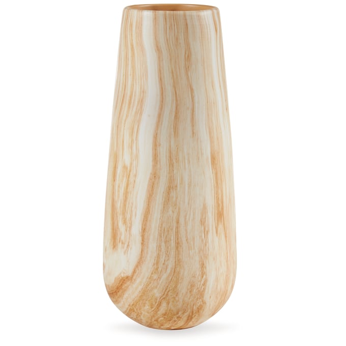 Ashley Furniture Cammen Tan White Vase A2000647