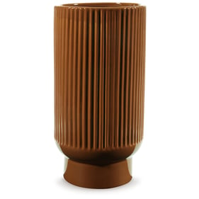 Ashley Furniture Avalyah Burnt Umber 12 Inch Vase