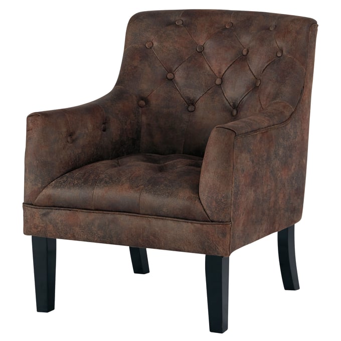 Ashley Furniture Drakelle Mahogany Accent Chair A3000051