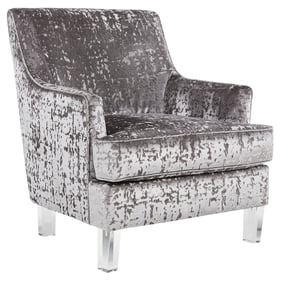 Ashley Furniture Gloriann Pewter Accent Chair