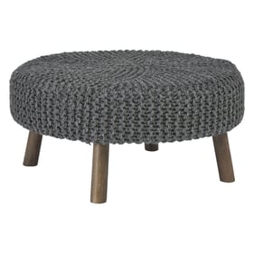 Ashley Furniture Jassmyn Charcoal Oversized Accent Ottoman