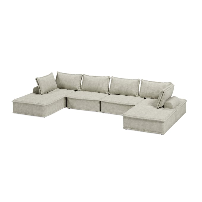 Ashley Furniture Bales Taupe 6pc Modular Seating A3000244A6