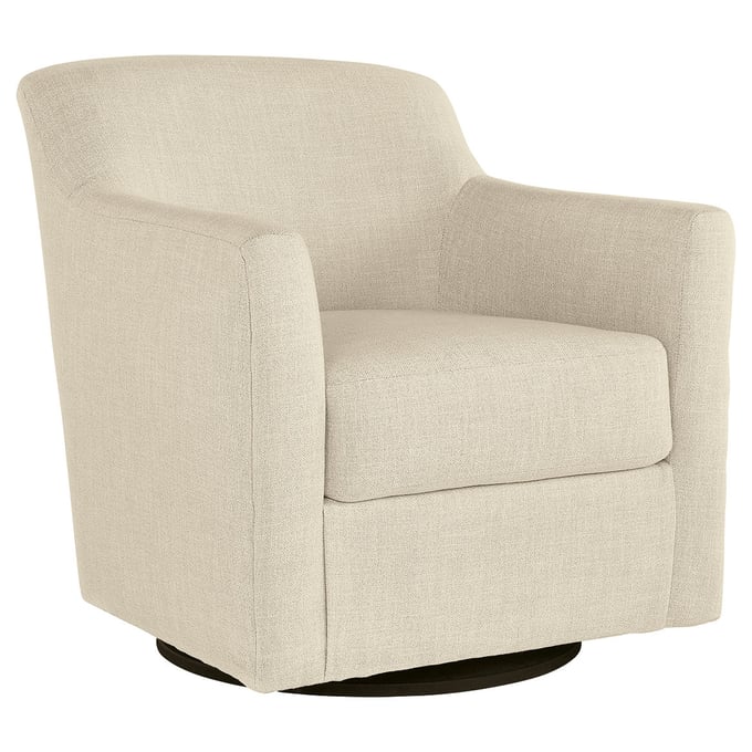 Ashley Furniture Bradney Linen Swivel Accent Chair A3000325