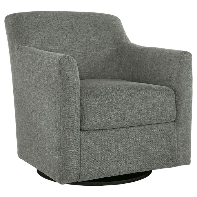 Ashley Furniture Bradney Smoke Swivel Accent Chair A3000326