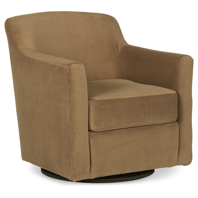 Ashley Furniture Bradney Honey Swivel Accent Chair A3000601