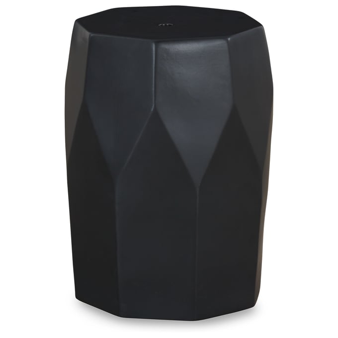 Ashley Furniture Rhysworth Black Ceramic Stool A3000632