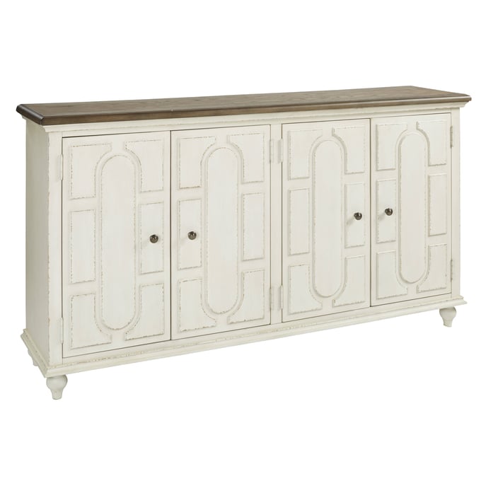 Ashley Furniture Roranville Antique White Accent Cabinet A4000268