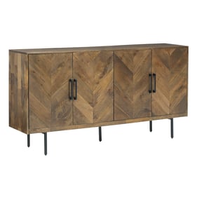 Ashley Furniture Prattville Brown Accent Cabinet