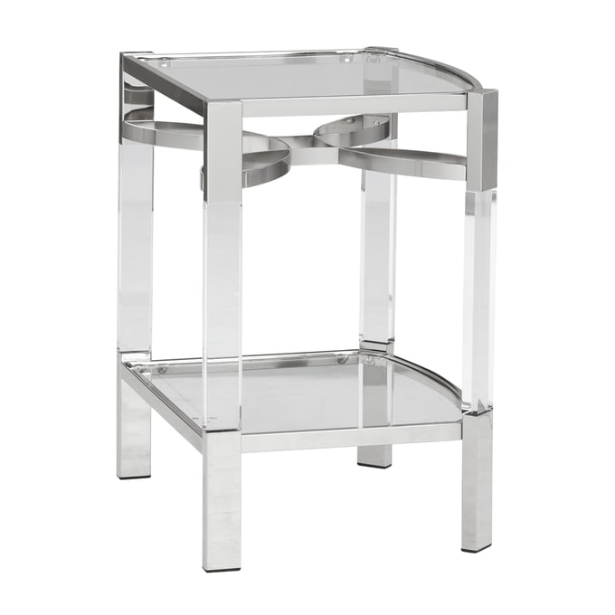 Ashley Furniture Chaseton Silver Accent Table A4000334