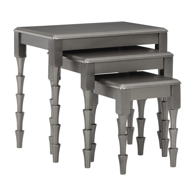 Ashley Furniture Larkendale Metallic Gray 3pc Accent Table Set A4000353