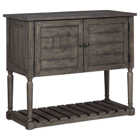 Ashley Furniture Lennick Antique Gray Accent Cabinet