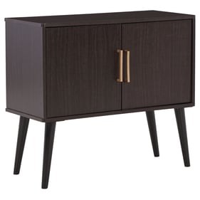 Ashley Furniture Orinfield Dark Brown Accent Cabinet