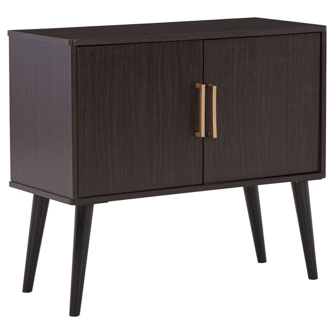 Ashley Furniture Orinfield Dark Brown Accent Cabinet A4000399