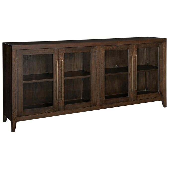 Ashley Furniture Balintmore Dark Brown 2 Shlef Accent Cabinet A4000400