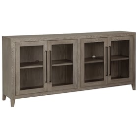 Ashley Furniture Dalenville Warm Gray Accent Cabinet