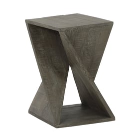 Ashley Furniture Zalemont Distressed Gray Accent Table