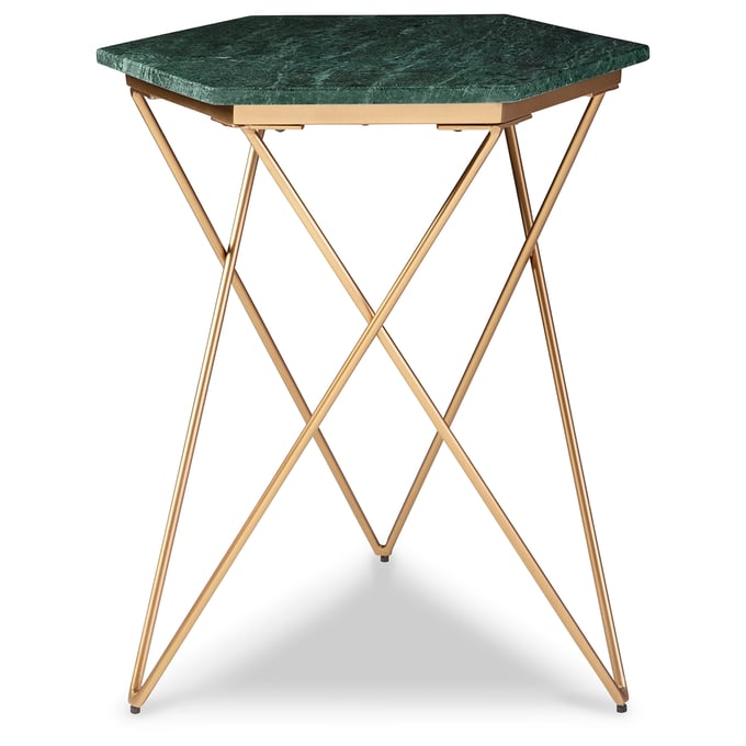 Ashley Furniture Engelton Green Gold Accent Table A4000526