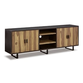 Ashley Furniture Bellwick Natural Brown Accent Cabinet