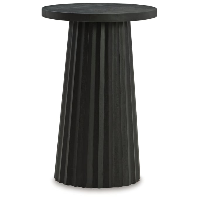 Ashley Furniture Ceilby Black Accent Table A4000603