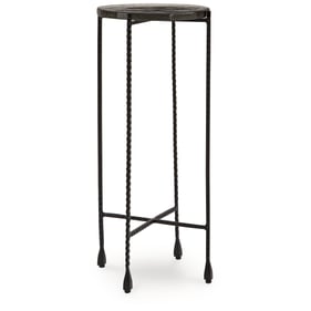 Ashley Furniture Newgoren Black Accent Table